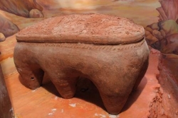 Six-Legged Sarcophagus - courtesy Government Museum, Chennai